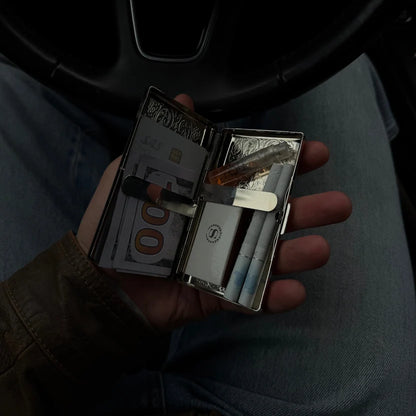 Hollis Cardholder Wallet Chrome