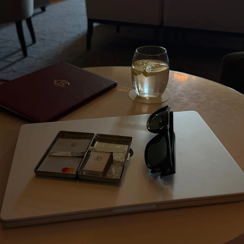 Hollis Cardholder Wallet Chrome