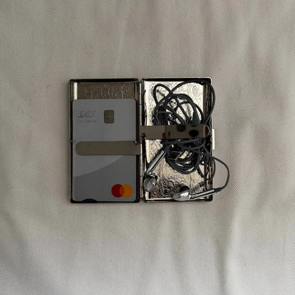 Hollis Cardholder Wallet Chrome