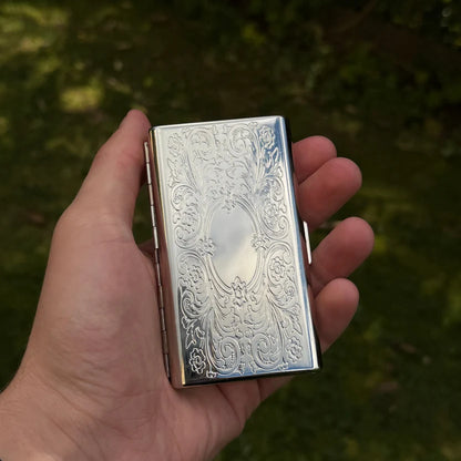 Hollis Cardholder Wallet Chrome