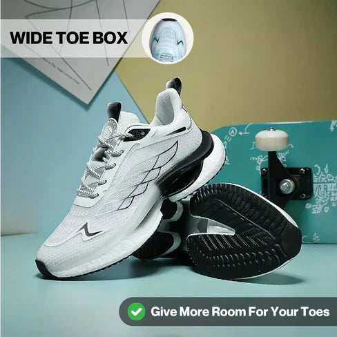 Wide Toe Box, Hands Free & Supportive Walking Shoes