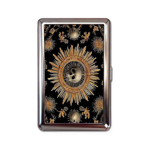 BLACK SUN TIN CARDHOLDER WALLET