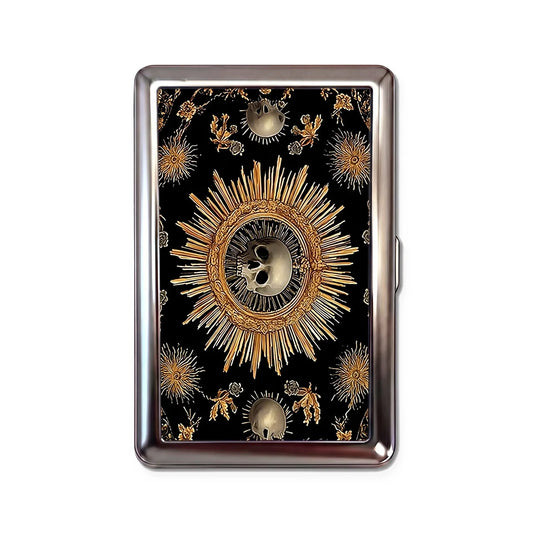 BLACK SUN TIN CARDHOLDER WALLET