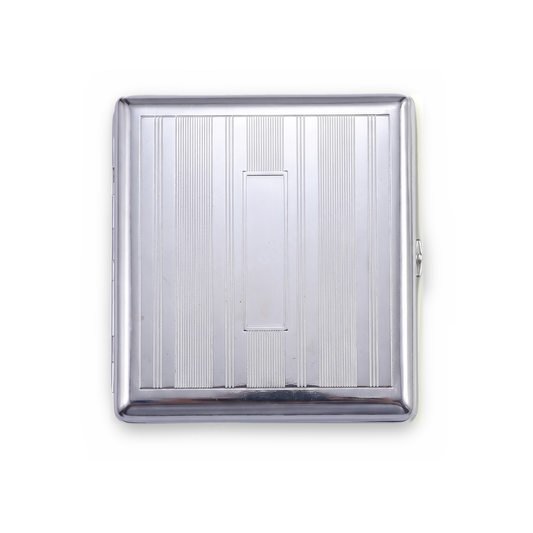 Alibi Chrome Metal Cardholder Wallet