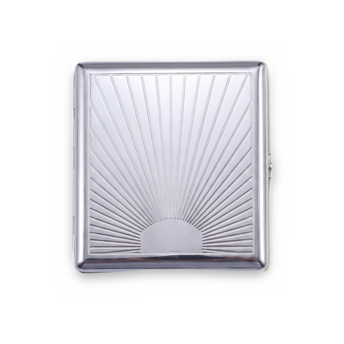 Solstice Chrome Metal Cardholder Wallet