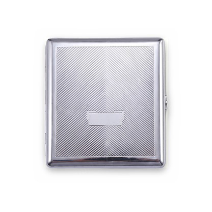 Static Tin Cardholder Wallet Chrome