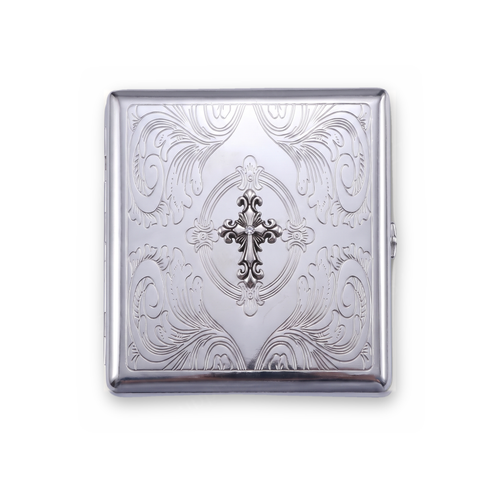 Reliquary Chrome Metal Cardholder Wallet
