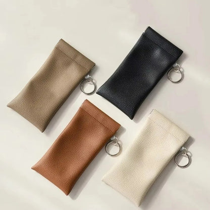 Roviene® Smart-Close PU Leather Glass Case