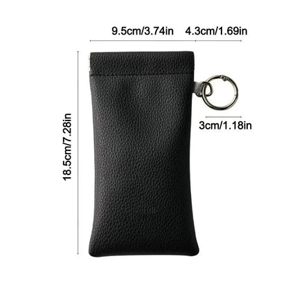 Roviene® Smart-Close PU Leather Glass Case