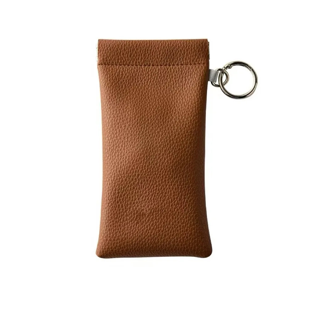 Roviene® Smart-Close PU Leather Glass Case