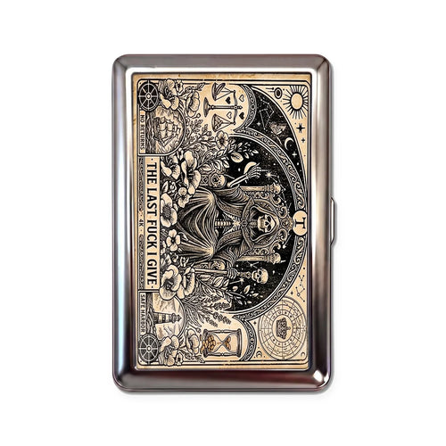REAPER'S THRONE TIN CARDHOLDER WALLET