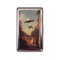 BOVINE ABDUCTION TIN CARDHOLDER WALLET
