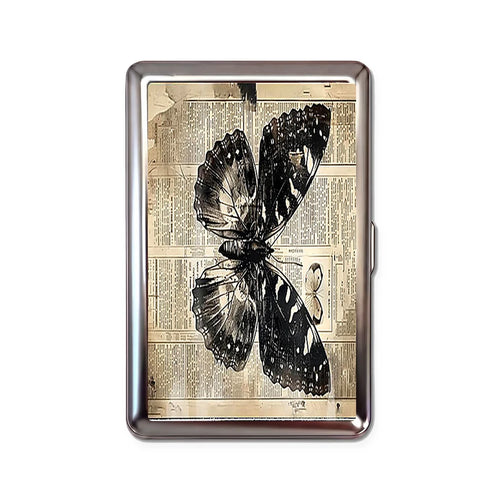 YESTERDAY'S NEWS TIN CARDHOLDER WALLET